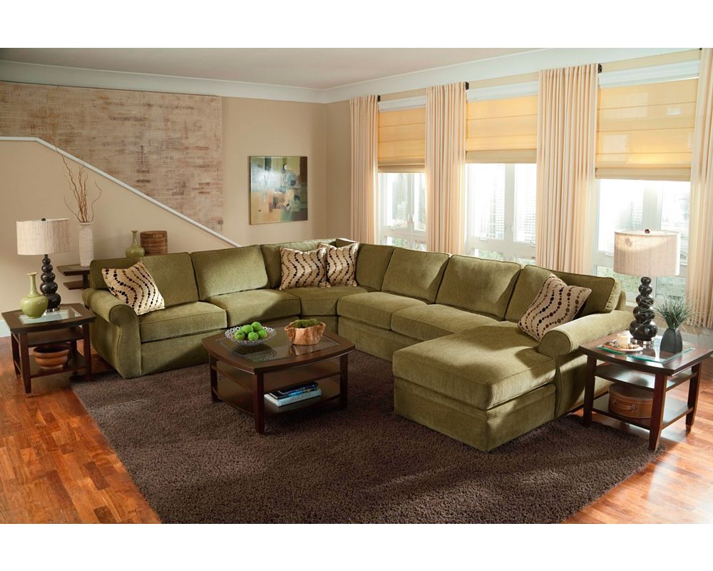 Broyhill Veronica Sectional One Ten Home Furnishings Broyhill Veronica Sectional