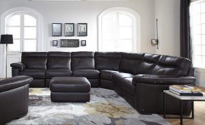 B757 Brivido Reclining Sectional by Natuzzi