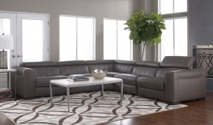 B790 Forza Reclining Sectional by Natuzzi