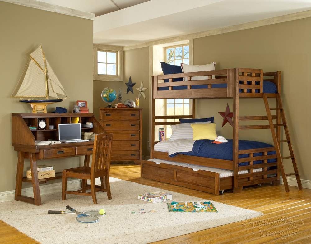 Heartland Bedroom Set American, American Woodcrafters Loft Bed