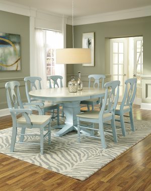 Dining Room Butterfly Leaf Pedestal Table by John Thomas Select
