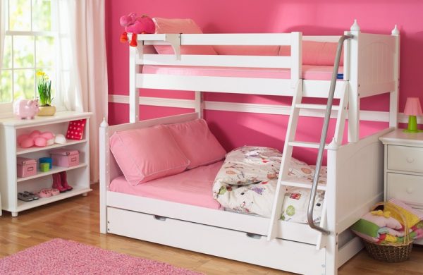 Girls Bunk Twin Over Full