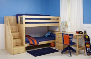 Bunk Bed Natural Wood