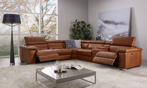 HTL 10736 6 pc Reclining Sectional
