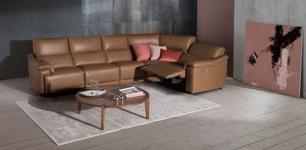 C070 Brama Reclining Sectional by Natuzzi