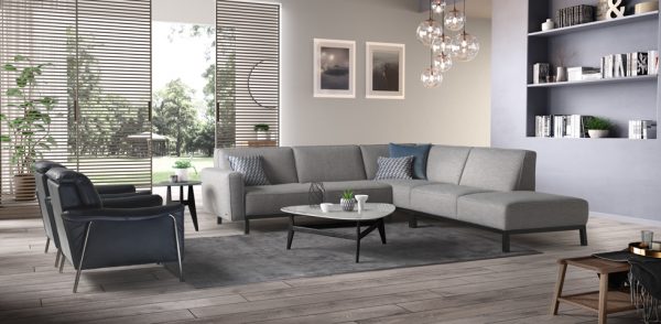 C139 Raffinato Sectional by Natuzzi