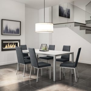 Bennington Dinette Shown with Luna Chair
