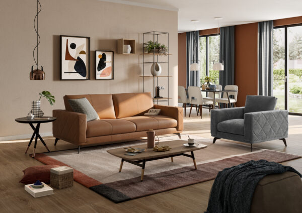 C198 Wessex Living Room Set by Natuzzi