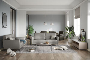 C200 Greg Sofa & Loveseat by Natuzzi