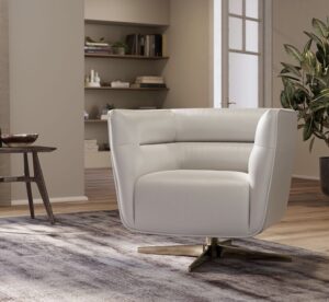 C117 Spritosa Swivel Chair by Natuzzi