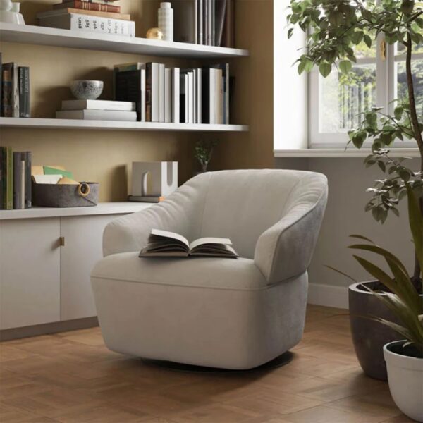 C219 Damen Swivel Chair by Natuzzi