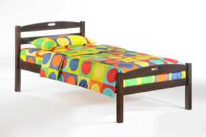 Sesame Bed Twin, Dark Chocolate - Night & Day Zest Collection