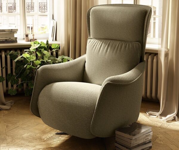C243 Until Swivel Recliner by Natuzzi