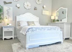 Cassie Full Bed with Storage by Baby Direct
