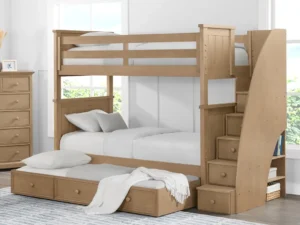 Twin Staircase Bunk Bed by Baby Direct
