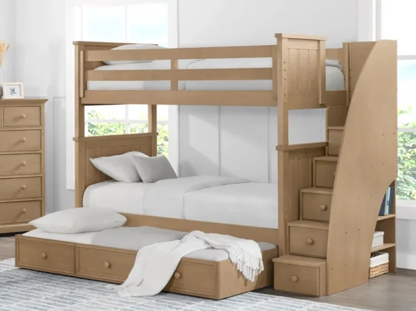 Twin Staircase Bunk Bed by Baby Direct