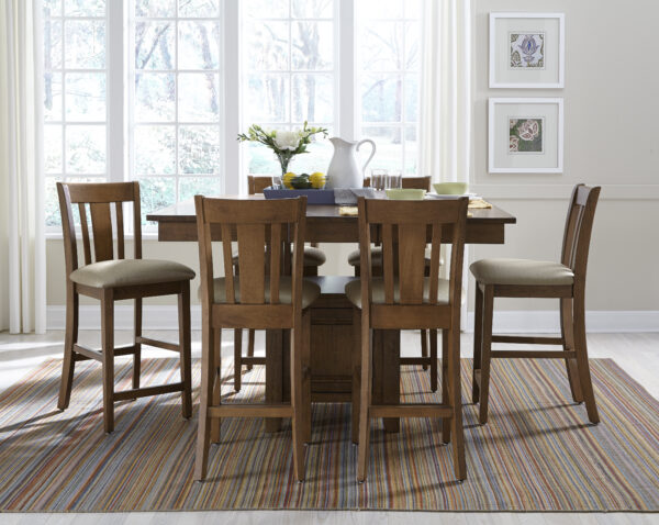 T-4254XBT Pub Table Set in Autumn by John Thomas Select