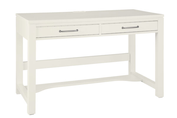 Tide & Timber Desk in White by Vaughan Bassett