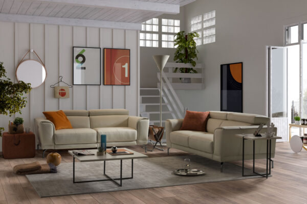 C160 Lieto Sofa & Loveseat by Natuzzi