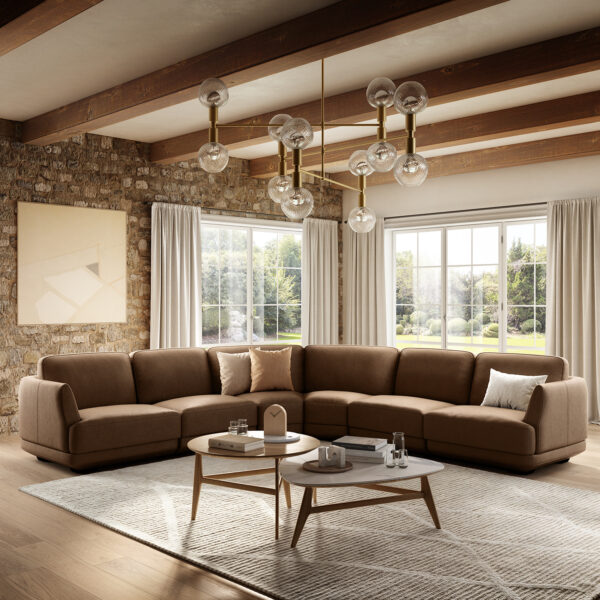C313 Carter Sectional by Natuzzi