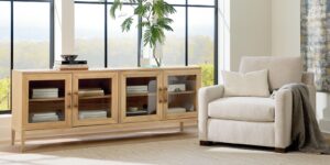 Courtland Entertainment Console from Bassett