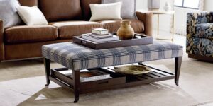 Kara Table Ottoman from Bassett