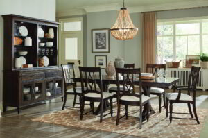 Ava Rectangular Aurora Waterford Dining Room Set from MAVIN Furniture