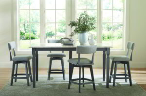 Bella Barstool Rectangular Knox Dining Room Set from MAVIN Furniture