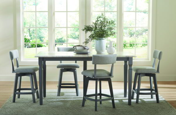 Bella Barstool Rectangular Knox Dining Room Set from MAVIN Furniture