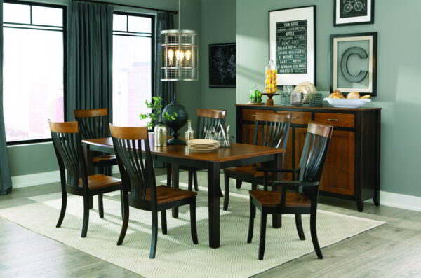 Brinkley Boat Victor Stafford Dining Room Set from MAVIN Furniture