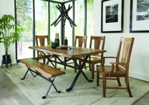 Naturale Bench Lincoln Dining Room Set from MAVIN Furniture