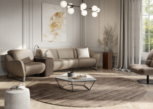 C337 Mirage Sectional by Natuzzi Editions